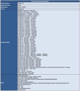 Pixel 9 FCC